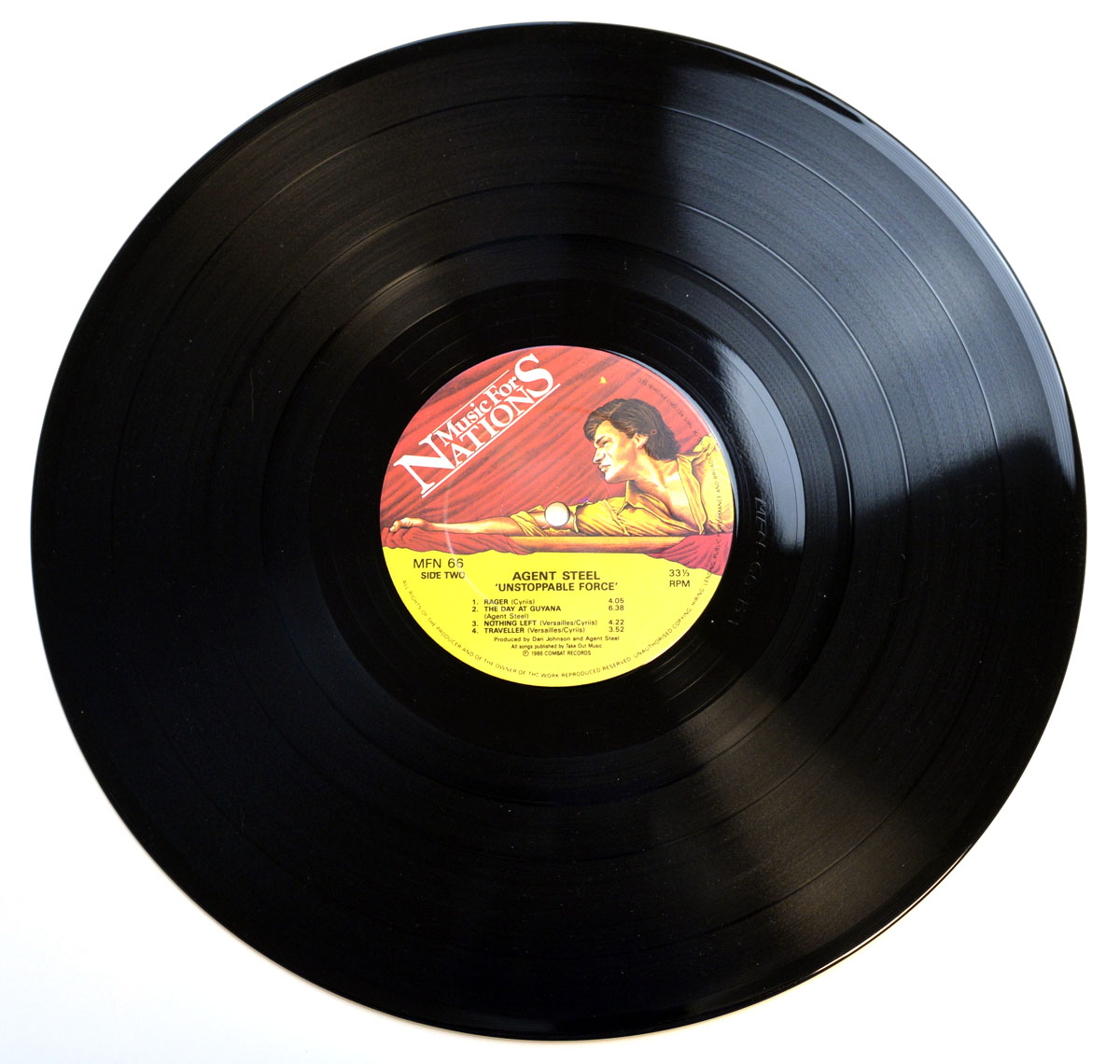 High Resolution Photo #15 AGENT STEEL Unstoppable Force UK https://vinyl-records.nl 
